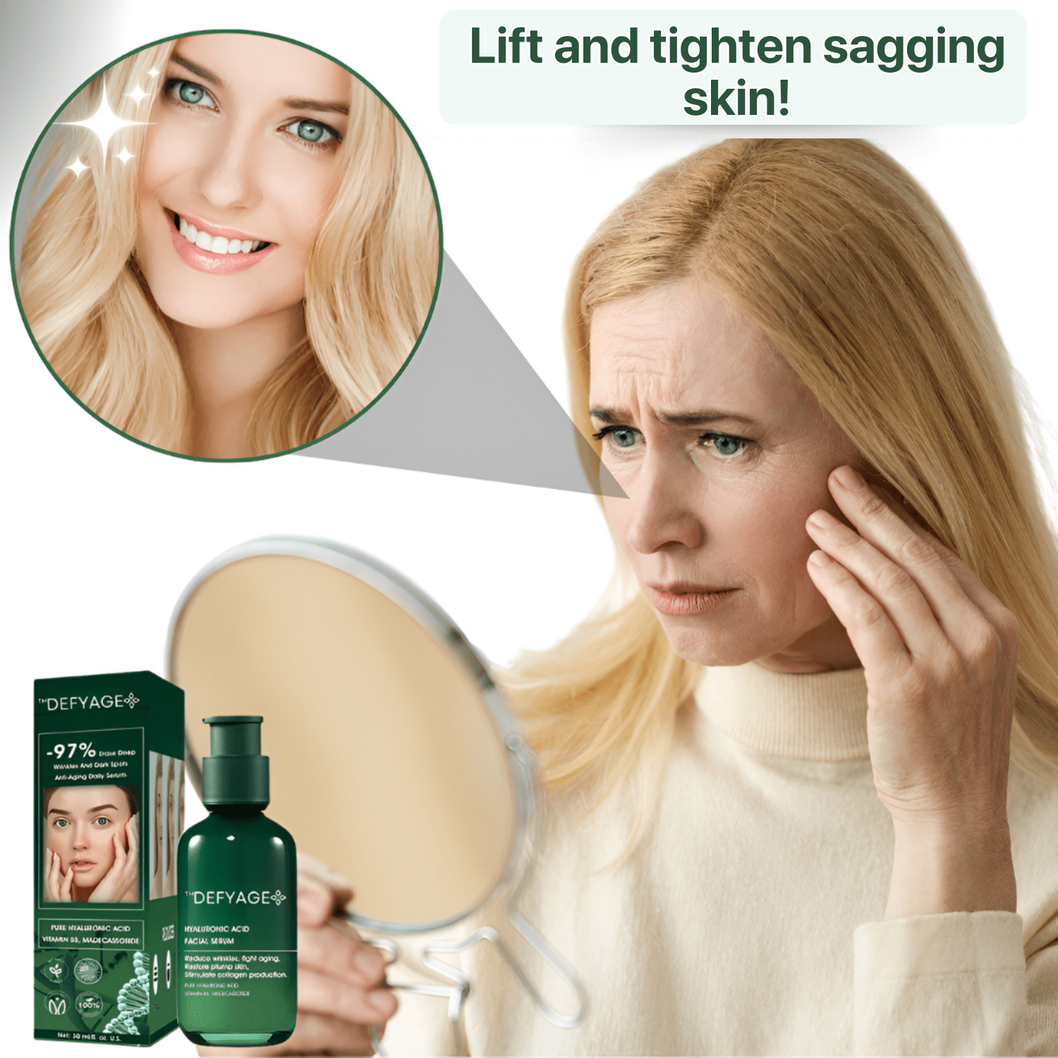 Vital Aura DefyAge™ Lifting Spray | Instantly smooths wrinkles, results in just 5 days!